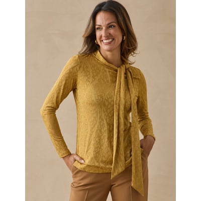 Tee-shirt avec lavallière DAXON
