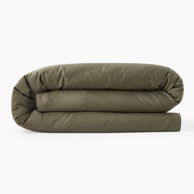 Housse de couette, satin de coton bio MONOPRIX