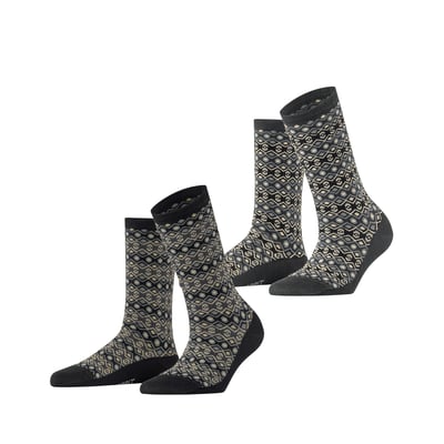 Chaussettes Scandinavian 2-Pack Opaque ESPRIT