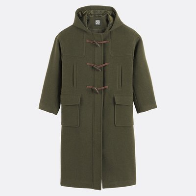 Duffle-coat long à capuche, plein hiver LA REDOUTE COLLECTIONS