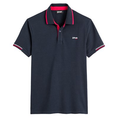 Polo droit maille piquée stretch Devon SCHOTT