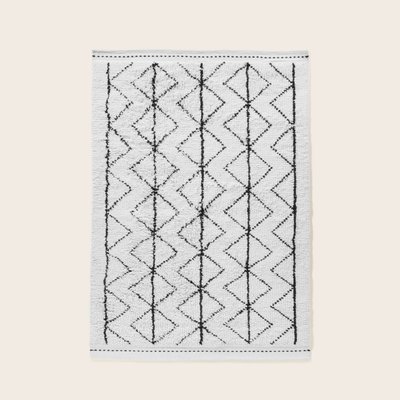 Tapis de sol en Laine à motifs ethniques  YDIR MADURA
