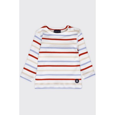 Marinière tricolore Baby - coton épais ARMOR-LUX