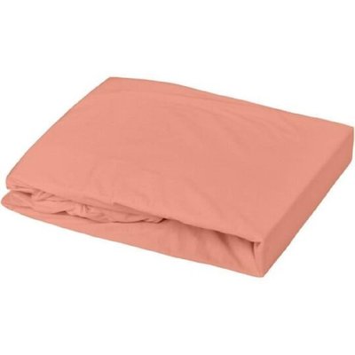 Lot 1 alèse + 1 drap housse 60x120 cm Terracota DOMIVA