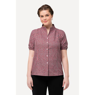 Blouse à carreaux ULLA POPKEN