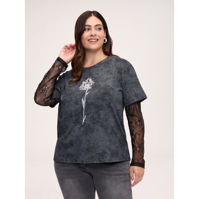 T-shirt à manches FIORELLA RUBINO