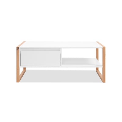 Table Basse avec Tiroir L100 cm - DENVER CALICOSY