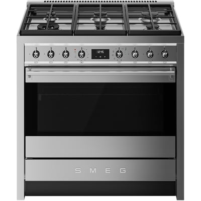 Piano de cuisson gaz 6 feux 90 cm SMEG