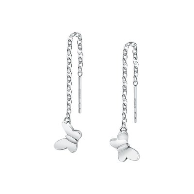 Boucles D'Oreilles en acier, cristaux, TALISMANI MORELLATO