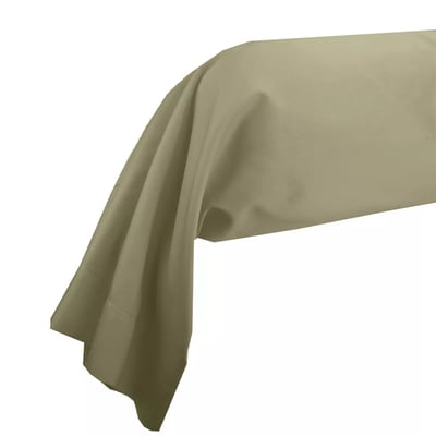 Taie de traversin satin de coton AVA UNI GARNIER THIEBAUT