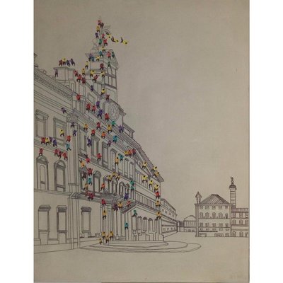 Tableau sur toile, foule murale, voyage ARTE ESPINA
