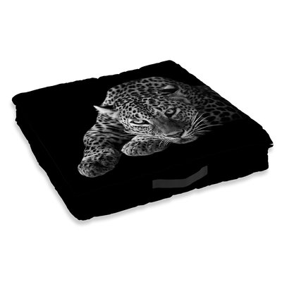 Coussin de sol coton Kiva le jaguar DOUCEUR D'INTÉRIEUR