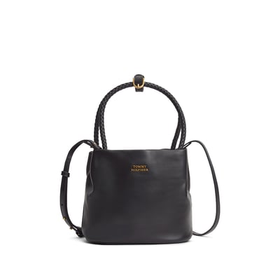 Sac seau en cuir de vachette, MARINA BUCKET TOMMY HILFIGER