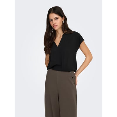 Blouse encolure V, manches courtes JDY