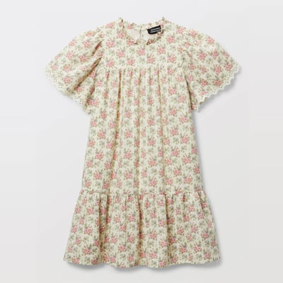 Robe manches volantées à imprimé fleuri MONOPRIX
