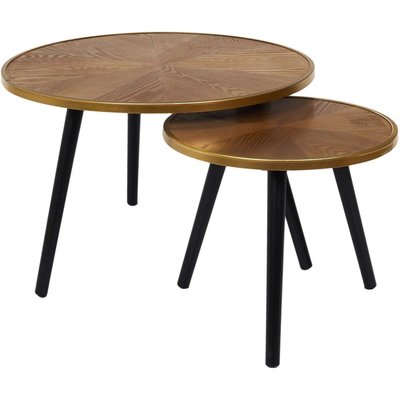 Tables gigognes en pin Felix (Lot de 2) CMP