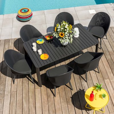 Table rectangulaire extensible 8/10/12 personnes HOME MAISON