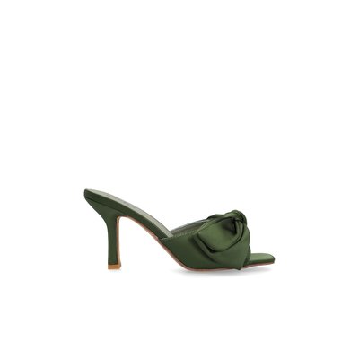 Mules à talon avec nœud SACHA