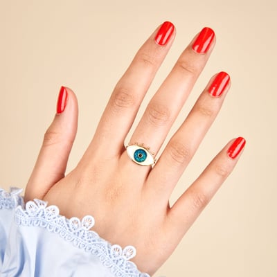 Bague Humeur ŒIL COUCOU SUZETTE