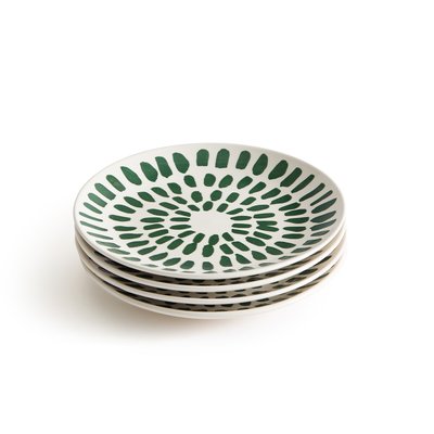 Lot de 4 assiettes à dessert faïence Riveri LA REDOUTE INTERIEURS