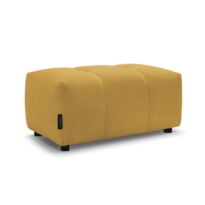 Pouf tissu chiné, ROXELANE BOBOCHIC