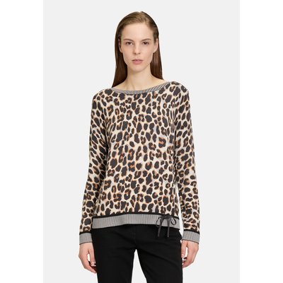 Pull-over en maille à cordon coulissant sous tunnel BETTY BARCLAY