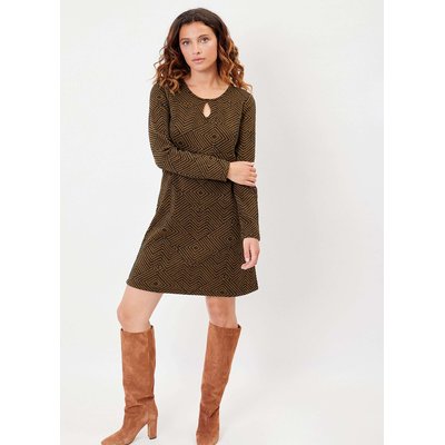 Robe maille ajustée à motifs WILMA LA FIANCÉE