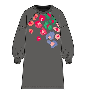 Robe en maille imprimé BOBOLI