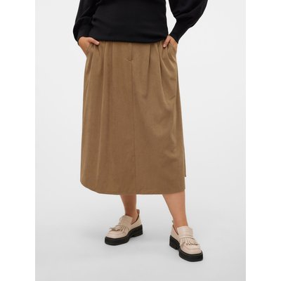 VMCVIENNA Taille haute Jupe midi Jupe VERO MODA