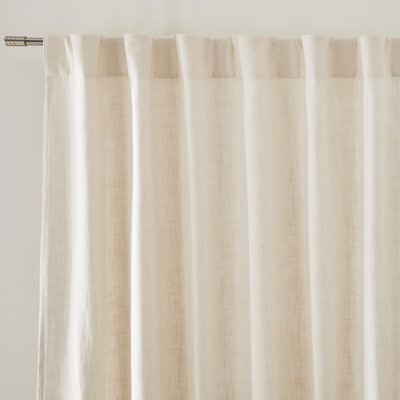 Rideau coton finition pattes cachées, Jawi LA REDOUTE INTERIEURS