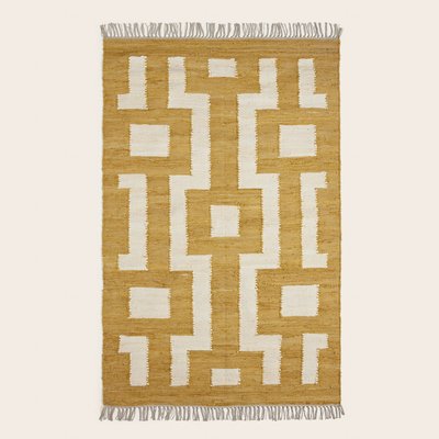Tapis de sol en Tissage graphique de fibres recyclées  IMANOL MADURA