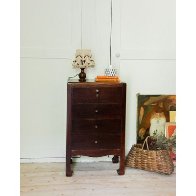 Meuble de rangement en bois foncé Michel N°276 - Bon état DEBONGOUT