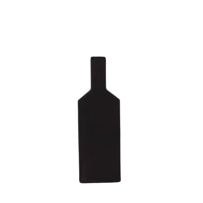 Vase bouteille géométrique en grès, H48cm ORNAMI
