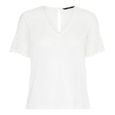 T-shirt col v VERO MODA