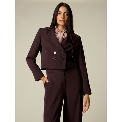 Blazer court croisé OLTRE