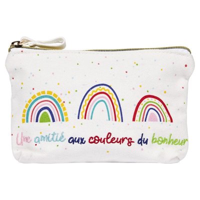 Pochette avec fermeture éclair AMITIÉ DRAEGER PARIS