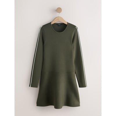 Robe courte ras du cou avec liseré NEXT