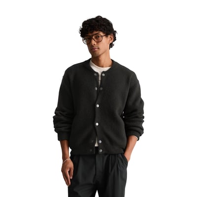Cardigan décontracté en mélange de laine vierge douce MARC O’POLO DENIM