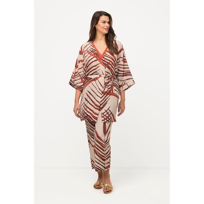 Kimono avec manches 3/4. Coupe ouverte et ULLA POPKEN