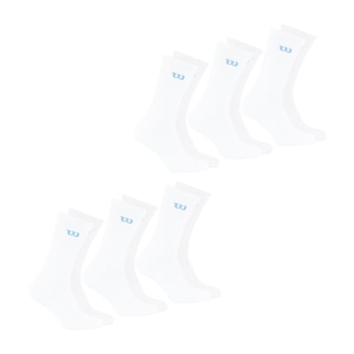 Chaussettes mi-hautes, lot de 6 paires, essentiel WILSON