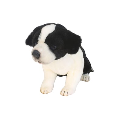 Peluche border colley bebe assis 25cm ANIMA