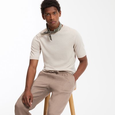 T-Shirt mit rundem Ausschnitt LA REDOUTE COLLECTIONS