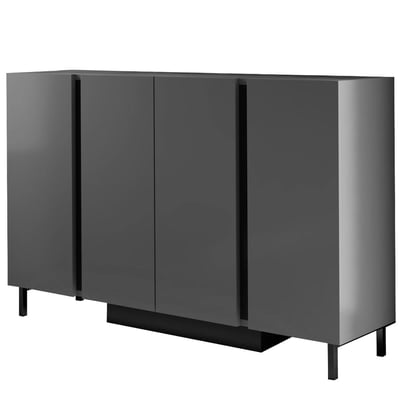 Buffet 4 portes éclairage LED AURA PIER IMPORT