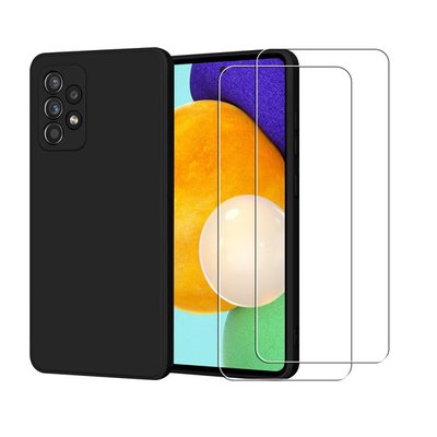 Coque Galaxy A52 antichoc + 2 vitres EVETANE