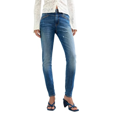 Pantalon en jean Skinny DESIGUAL