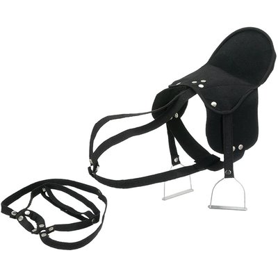 Selle pour chevaux Happy people avec étriers HAPPY PEOPLE