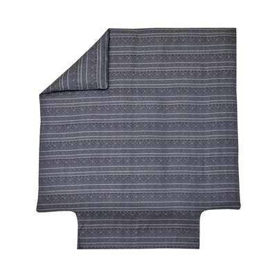 Housse de couette satin jacquard - ALLEGRO BLANC DES VOSGES