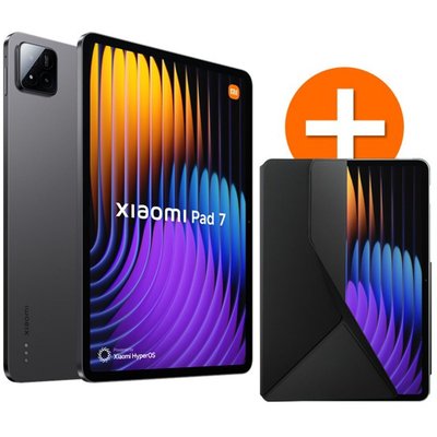 Tablette Android Pack Pad 7 128Go + Cover XIAOMI