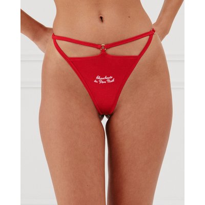 String avec pompons SANTAFUNIZ UNDIZ