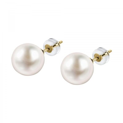 Boucles d'oreilles en or jaune 375 B-CLASSIC BLUESPIRIT